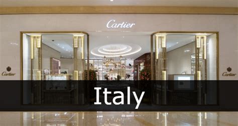 cartier italy locations.